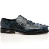Hot Mauri 4717/3 Baby Croc / Hornback Dress Shoes (Special Order) Night