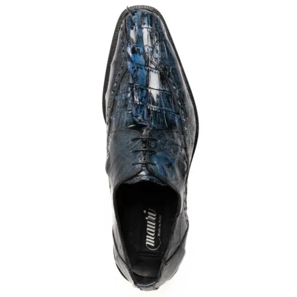 mauri__baby_croc__hornbac_2-1.webp Hot Mauri 4717/3 Baby Croc / Hornback Dress Shoes (Special Order) Night