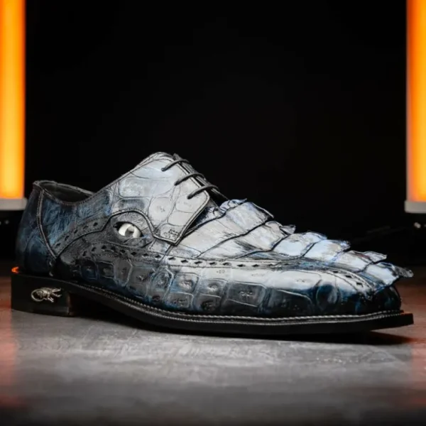 mauri__baby_croc__hornbac_3-1.webp Hot Mauri 4717/3 Baby Croc / Hornback Dress Shoes (Special Order) Night