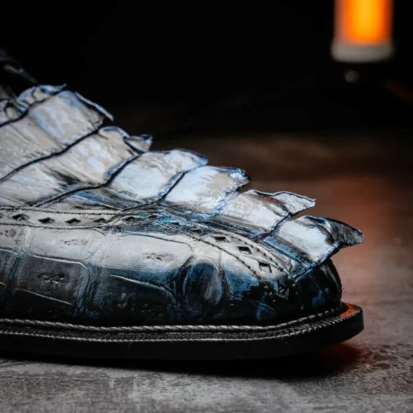 mauri__baby_croc__hornbac_5-1.webp Hot Mauri 4717/3 Baby Croc / Hornback Dress Shoes (Special Order) Night