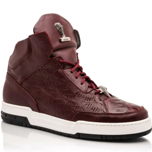 mauri__baby_croc__nappa_s_0.webp Shop Mauri 8429 Baby Croc / Nappa Sneakers Ruby Red (Special Order) RubyRed