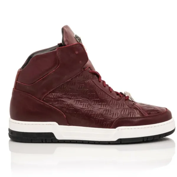 mauri__baby_croc__nappa_s_1.webp Shop Mauri 8429 Baby Croc / Nappa Sneakers Ruby Red (Special Order) RubyRed