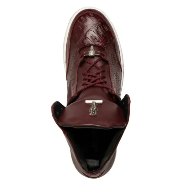 mauri__baby_croc__nappa_s_2.webp Shop Mauri 8429 Baby Croc / Nappa Sneakers Ruby Red (Special Order) RubyRed