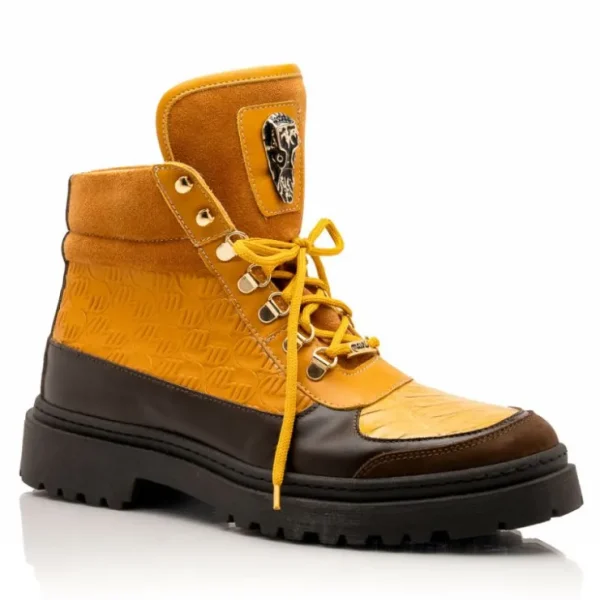 mauri__baby_croc_amp_napp_0-1.webp Cheap Mauri 3271 Baby Croc & Nappa Boots Sport Rust / Toffee (Special Order)
