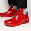Sale Mauri 8900/2 Baby Crocodile / Embossed Patent Sneakers Red