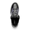 New Mauri 8423 Baby Crocodile & Nappa Sneakers Black / White