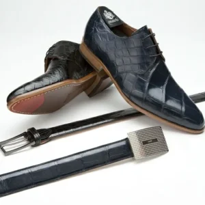 New Mauri 4580 Bernini Alligator Derby Shoes (Special Order) Various