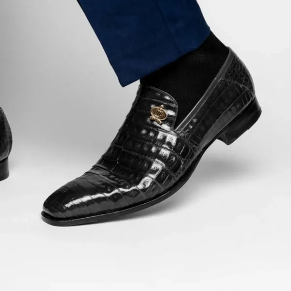 mauri__body_alligator_sho_6.webp Cheap Mauri 4912 Body Alligator Shoes (Special Order) Black