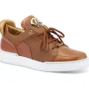 Outlet Mauri 8412/1 Boss Patent & Crocodile Sneakers Cognac