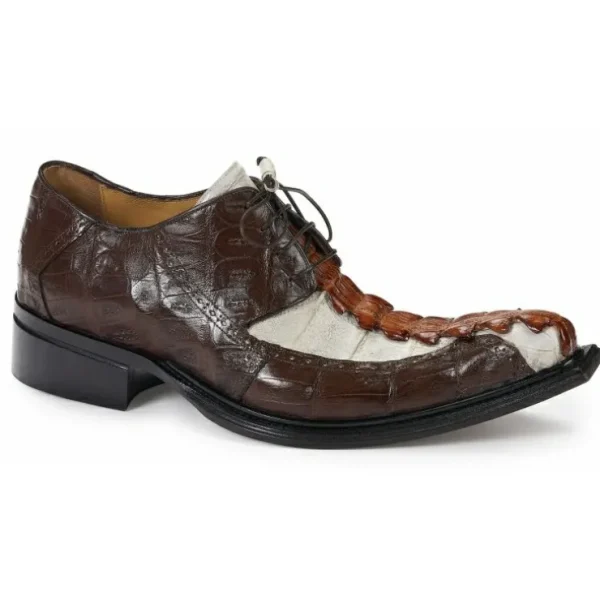 mauri__brenta_hornback_am_0.webp Shop Mauri 44203 Brenta Hornback & Crocodile Shoes Gold / Rust / Acre Raindrops (Special Order) Gold/SportRust/AcreRaindrops