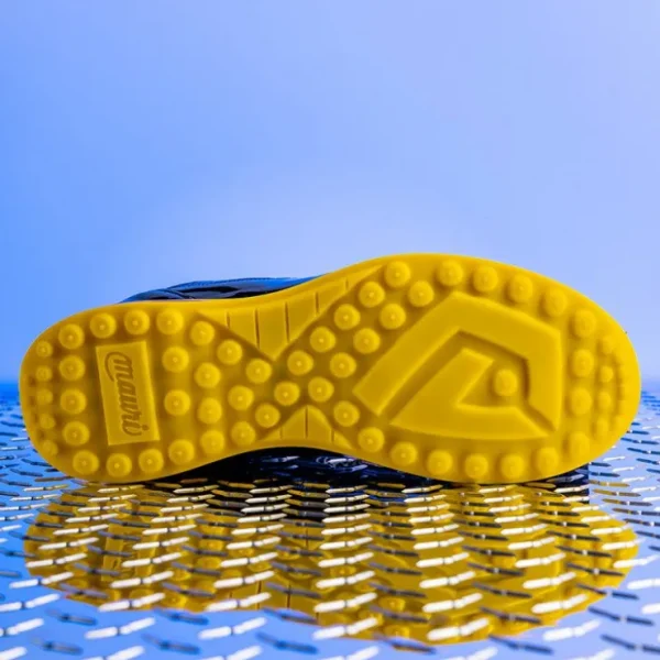 mauri__bubble_crocodile_a_5.webp Shop Mauri 8900/2 Bubble Crocodile & Embossed Sneakers Black/Yellow