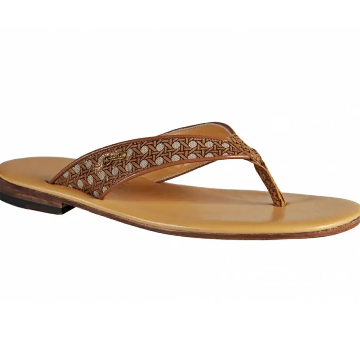 Flash Sale Mauri 1512/4 Cervello Fabric Sandals Multi Color / Cactus (Special Order)