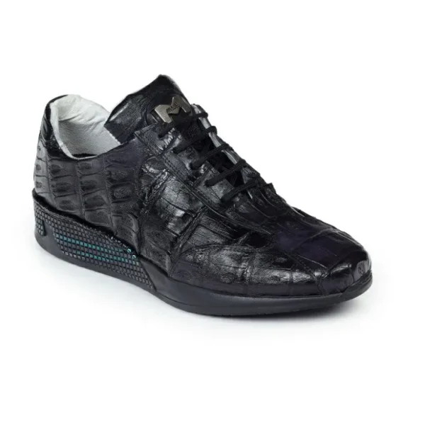 mauri__cordusio_baby_croc_0-1.webp Flash Sale Mauri 8547 Cordusio Baby Crocodile Sneakers (Special Order) Black