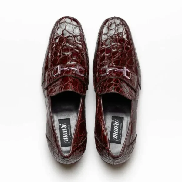mauri__croco_flanks_dress_3-2.webp Clearance Mauri 4885 Croco Flanks Dress Shoes Ruby Red (Special Order) RubyRed