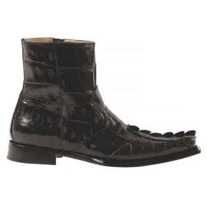 Fashion Mauri 44167 Crocodile Boots (Special Order) Brown