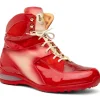 Store Mauri 8402 Diamond Patent / Baby Croc / Suede / Nappa Sneaker Cream / Dirty Red
