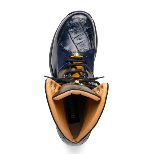 mauri__diamond_patent__ba_2-1.webp Cheap Mauri 8402 Diamond Patent / Baby Croc / Suede / Nappa Sneaker Toffee / Dirty Wonder Blue