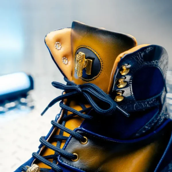 mauri__diamond_patent__ba_5-1.webp Cheap Mauri 8402 Diamond Patent / Baby Croc / Suede / Nappa Sneaker Toffee / Dirty Wonder Blue