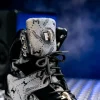 Cheap Mauri 8402 Diamond Patent/ Baby Croc/ Suede/ Fabric Sneakers Black/ Grey Black/Grey