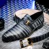 Best Mauri 4709/6 Elegante Balera Fabric/ Alligator Shoes Light Grey/ Med Grey/ Black LightGrey/MedGrey/Black
