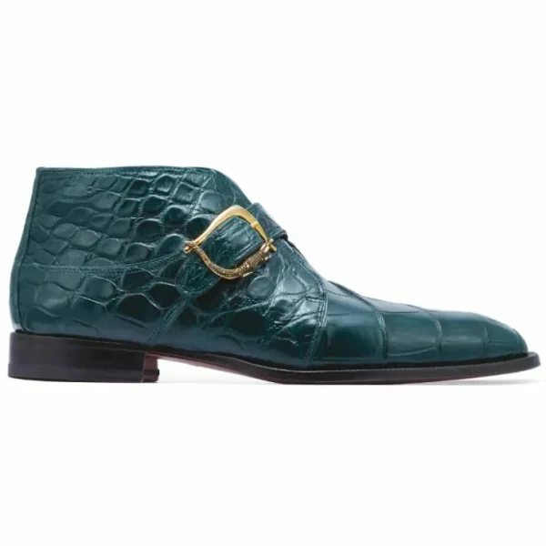 Discount Mauri 4955 Esquire Alligator Boots Hunter Green (Special Order) HunterGreen
