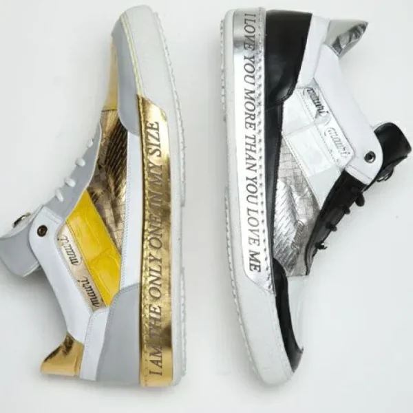 mauri__express_nappa_amp__0.webp New Mauri 8656 Express Nappa & Crocodile Sneakers (Special Order) Silver