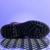 Cheap Mauri 8401 Flash Crocodile & Ostrich High Top Sneakers Black / Red (Special Order) Black/Red