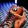 Store Mauri 8596/3 Hazard Hornback/ Alligator Sneakers Orange/ Dirty Black Orange/DirtyBlack