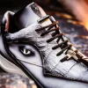 Shop Mauri 8596/4 Hazard Hornback & Nappa Sneaker White / Dirty Black