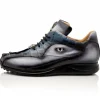 Flash Sale Mauri 8596/4 Hornback / Nappa Sneakers Acre Raindrops & Caribbean Blue Dirty Black (Special Order) AcreRaindrops&CaribbeanBlueDirtyBlack