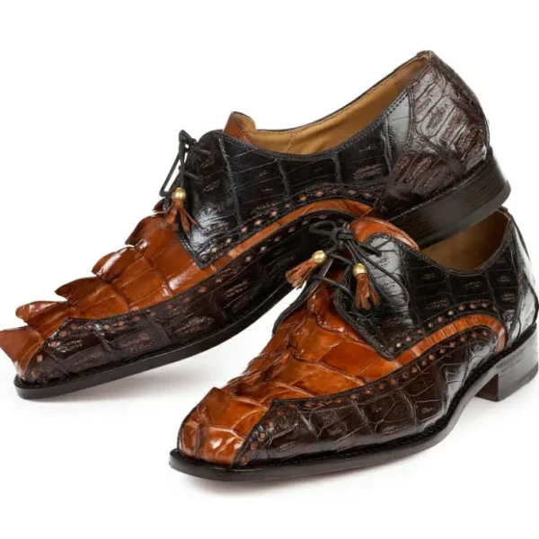 Fashion Mauri 4717 Hornback Shoes (Special Order) Cognac/Sport
