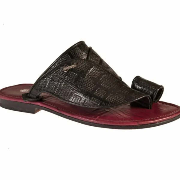 mauri__karung_embossed_sa_0.webp Outlet Mauri 1622/3 Karung Embossed Sandals (Special Order) Black