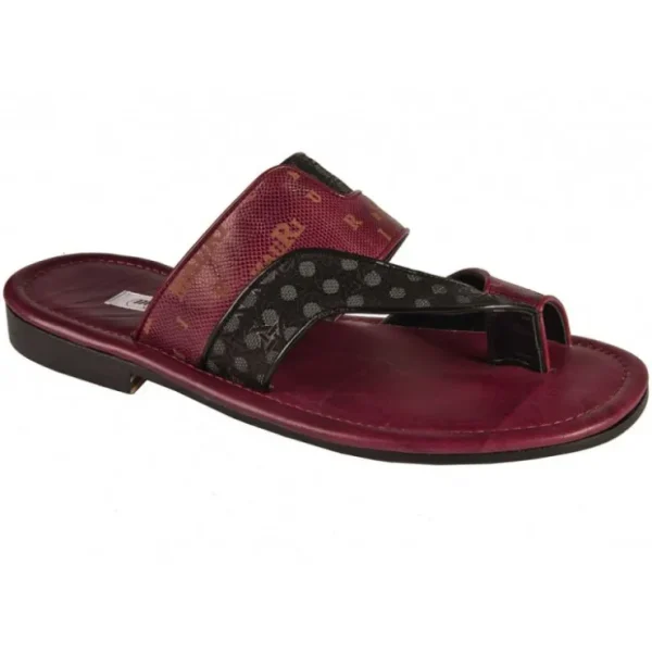 mauri__karung_laser_mauri_0-1.webp Discount Mauri 5170 Karung Laser / Fabric Sandals Bordo / Cactus Black (Special Order)