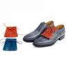 Hot Mauri 1086 Medallion Toe Oxfords (Special Order) Gray