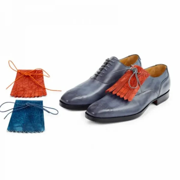 mauri__medallion_toe_oxfo_1.webp Hot Mauri 1086 Medallion Toe Oxfords (Special Order) Gray