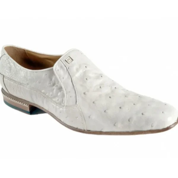 mauri__ostrich_dress_shoe_0-2.webp New Mauri 4890/1 Ostrich Dress Shoes (Special Order) White