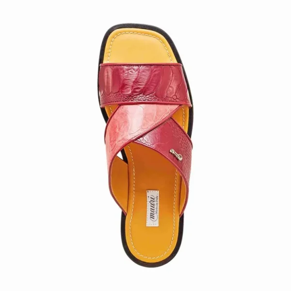 mauri__ostrich_leg_sandal_1-1.webp Online Mauri 5093 Ostrich Leg Sandals Ruby Red / Pink (Special Order)