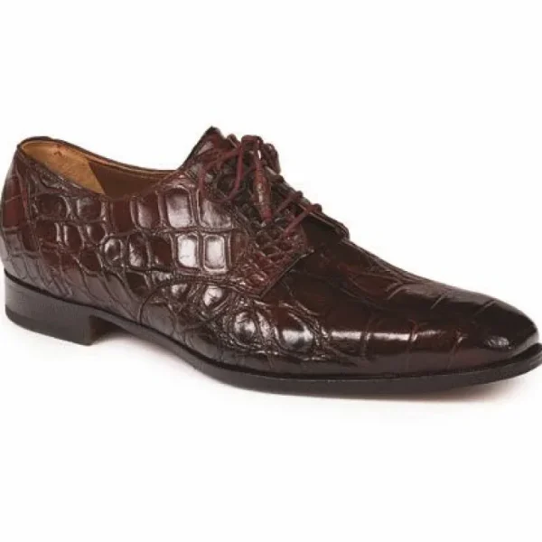 mauri__palladio_alligator_1.webp New Mauri 1059 Palladio Alligator Derby Shoes Ruby Red (Special Order) RubyRed