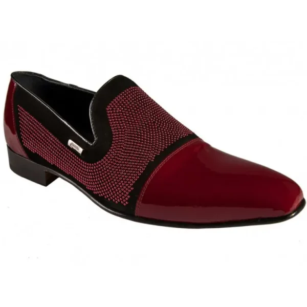mauri__patent__suede_shoe_0.webp Hot Mauri 4908 Patent / Suede Shoes Red / Black (Special Order)