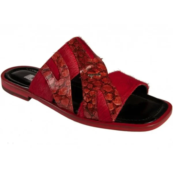 mauri__pony__carp_sandals_0.webp Clearance Mauri 1437/1 Pony / Carp Sandals (Special Order) Red
