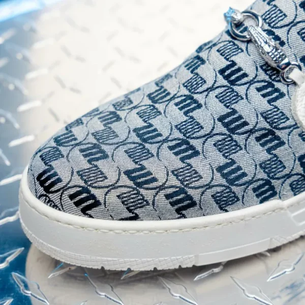 mauri__posh_double_m_fabr_4-1.webp Sale Mauri 8419/2 Posh Double M. Fabric & Time Sneaker Grey / White