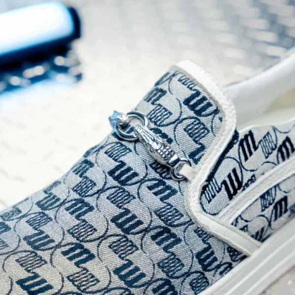mauri__posh_double_m_fabr_5-1.webp Sale Mauri 8419/2 Posh Double M. Fabric & Time Sneaker Grey / White