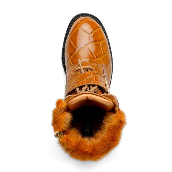 mauri__smoke_alligator_mi_2-1.webp Best Sale Mauri 3240 Smoke Alligator/ Mink/ Nappa Boots (Special Order) Toffee
