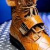 Best Sale Mauri 3240 Smoke Alligator/ Mink/ Nappa Boots (Special Order) Toffee