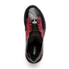 Cheap Mauri 8804/7 Vamp Suede/ Baby Croc/ Patent/ Fabric Sneakers Black/ Red Black/Red