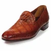 Hot Mauri 4821 Vanvitelli Alligator Loafers (Special Order) Gold