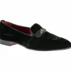 New Mauri 3049 Velvet / Baby Alligator Shoes (Special Order) Black