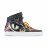 Discount Mauri 8466/1 Vision Baby Croc / Calfskin Sneakers Black / Orange