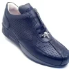 Store Mauri Cherry M770 Nappa & Crocodile Sneakers (Special Order) Blue