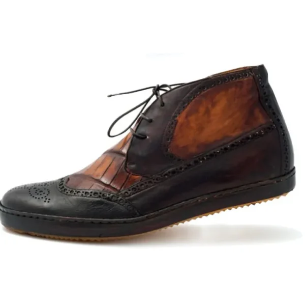 mauri_deste__wingtip_brog_0.webp Flash Sale Mauri D'este 8563 Wingtip Brogue Sneaker Boot Sport Rust (Special Order) SportRust